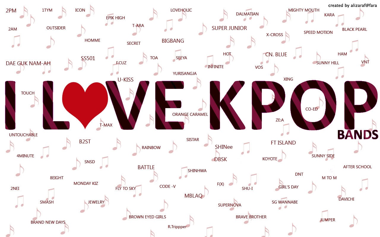 I LOVE  KPOP Kpop Cafe Club in Hongdae ayookekorea